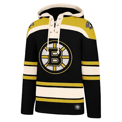  (47 Brand Lacer Pullover Hoodie - Boston Bruins - Adult)