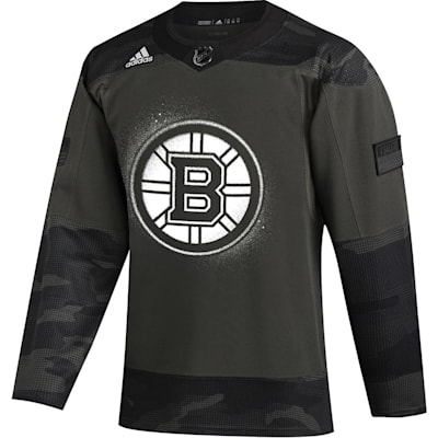 Men's Adidas Bruins Personalized Camo Authentic NHL Jersey