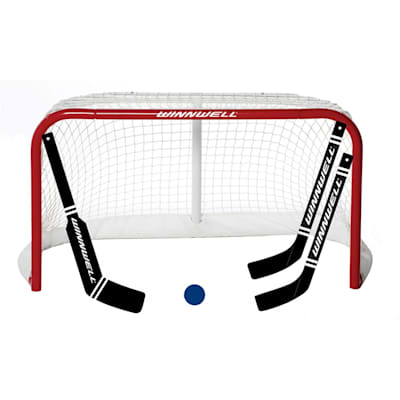 Winnwell Balle de hockey sur genou 50 mm 5G EVA multicolore paquet de 6 (avec sac en maille