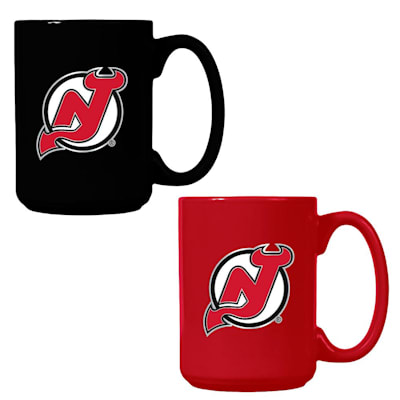  (Great American Products New Jersey Devils 15 oz Ceramic Mug Gift Set)