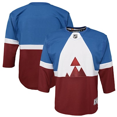 Avalanche Home Youth Blank Jersey