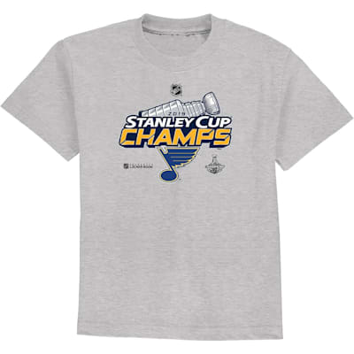  (Outerstuff St. Louis Blues 2019 Stanley Cup Champions Locker Room Tee - Youth)