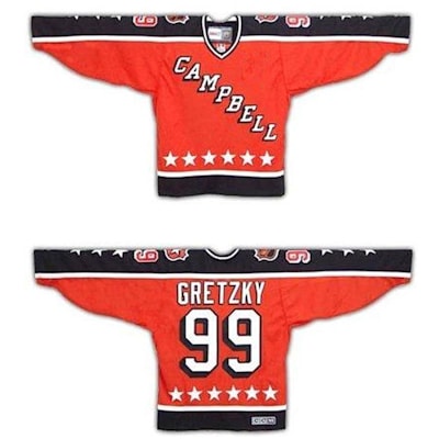 Wayne gretzky top all star jersey