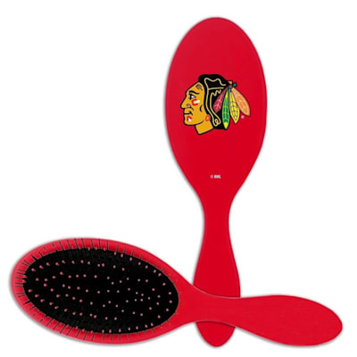  (NHL Hair Brush With Hair Tie - Chicago Blackhawks)