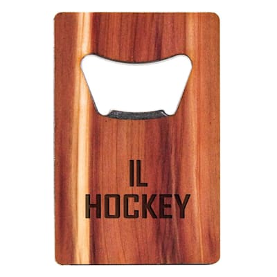  (Woodchuck USA Illinois Hockey Bottle Opener- Short)