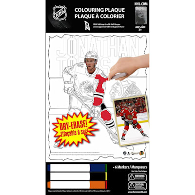  (Frameworth Jonathon Toews NHL Coloring Plaque)
