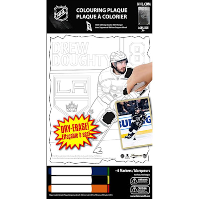  (Frameworth Drew Doughty NHL Coloring Plaque)