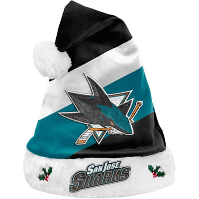 San jose discount sharks santa hat