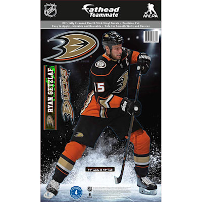  (Fathead NHL Teammate Anaheim Ducks Ryan Getzlaf Wall Decal)