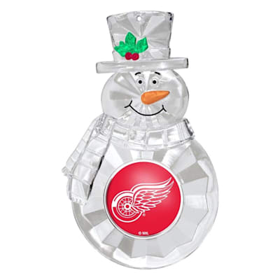  (Snowman Ornament Detroit Red Wings)