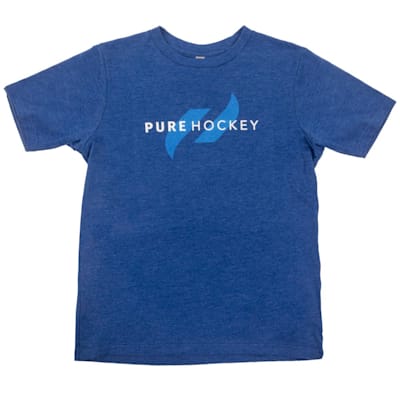 Front (Pure Hockey Classic Tee 2.0 - Royal - Youth)