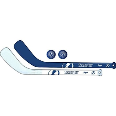  (Franklin NHL Mini Hockey Stick Set- Tampa Bay Lightning)