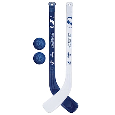  (Franklin NHL Mini Hockey Stick Set- Tampa Bay Lightning)
