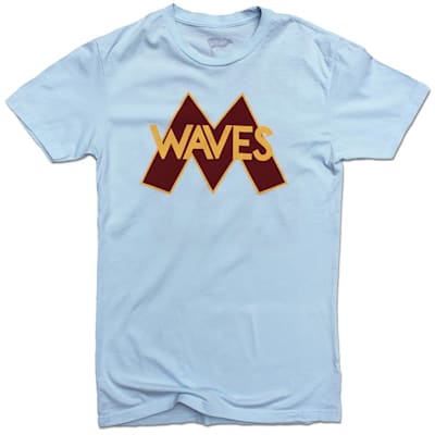 Minnesota Waves Hockey Gordon Bombay Light Blue Streaker Sports