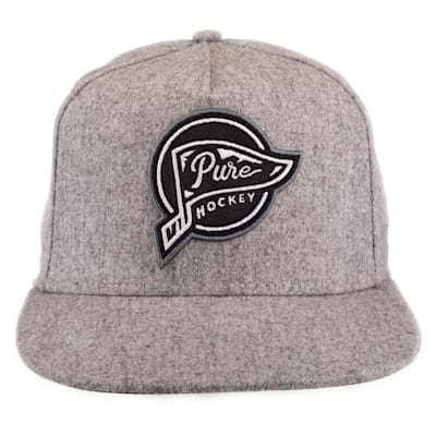  (Pure Hockey Banner Flat Brim Hat - Adult)