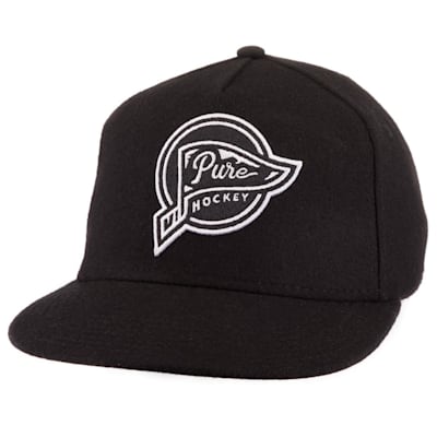  (Pure Hockey Banner Flat Brim Hat - Adult)