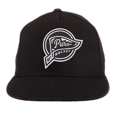  (Pure Hockey Banner Flat Brim Hat - Adult)