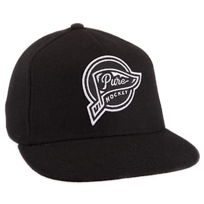  (Pure Hockey Banner Flat Brim Hat - Adult)