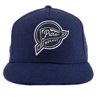  (Pure Hockey Banner Flat Brim Hat - Adult)