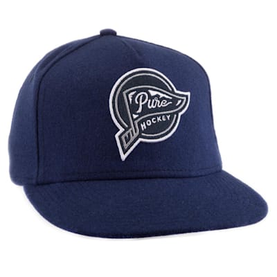  (Pure Hockey Banner Flat Brim Hat - Adult)
