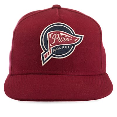  (Pure Hockey Banner Flat Brim Hat - Adult)