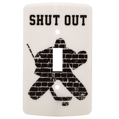  (Painted Pastimes Goalie Light Switch Cover - Glow in the Dark)