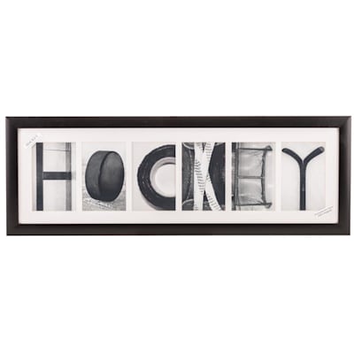  (Painted Pastimes "Hockey" Matted Frame)