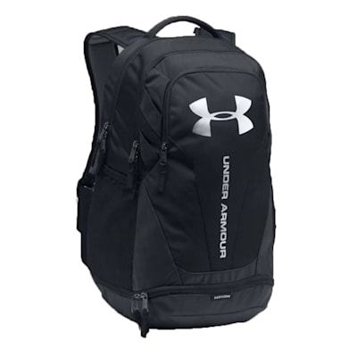 KJJ Sport - Mochila Under Armour  Under Armour Ua  Hustle Backpack Ldwr, Mochila para Hombre, Negro (001), 45 x 30 x 20 cm, 24  Liter de Under Armour Tecnología UA Storm