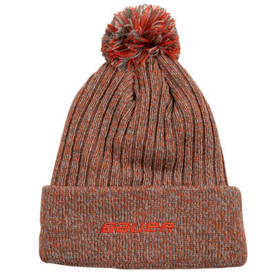  (Bauer New Era Cuffed Pom Knit Hat - Adult)