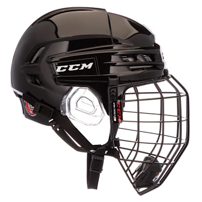 Side View (CCM Tacks 910 Hockey Helmet Combo)