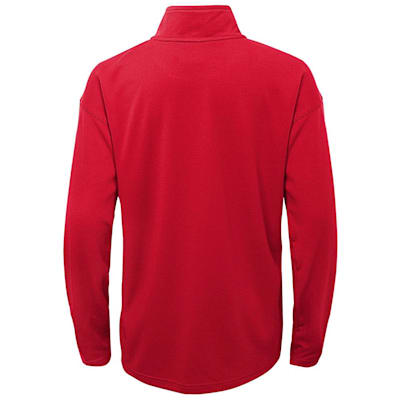  (Outerstuff Attacking Zone 1/4 Zip Performance Top - Washington Capitals - Youth)