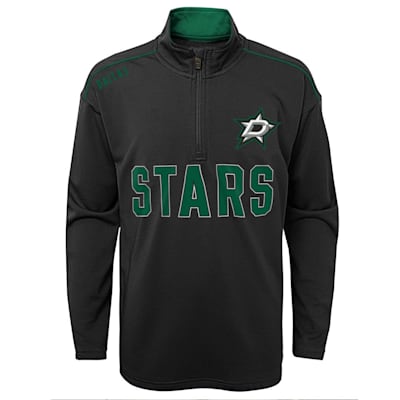 (Outerstuff Attacking Zone 1/4 Zip Performance Top - Dallas Stars - Youth)