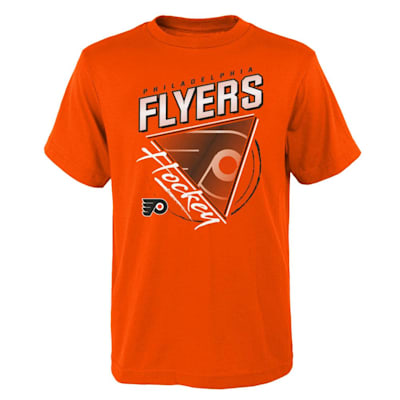  (Outerstuff Angled Attitude Short Sleeve Tee Shirt - Philidelpia Flyers - Youth)