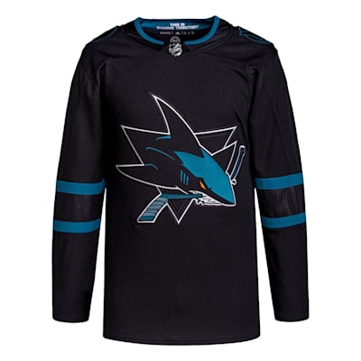  (Adidas San Jose Sharks Authentic Climalite NHL Jersey - Third - Adult)
