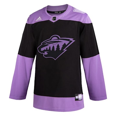 Adidas Hockey Fight Cancer Authentic Practice Jersey Minnesota Wild Adult Pure Hockey Equipment