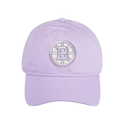  (Adidas Hockey Fights Cancer Purple Cotton Slouch Adjustable Hat - Boston Bruins - Adult)