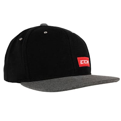  (CCM Icon Flat Brim Snapback Cap - Adult)