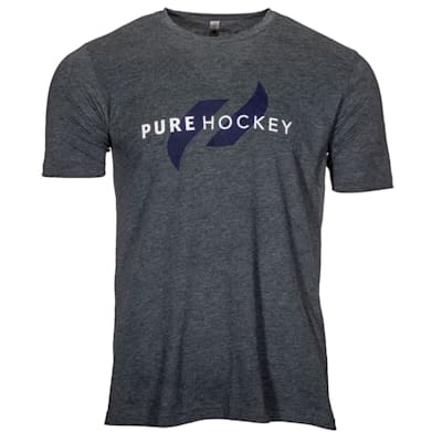  (Pure Hockey Classic Tee 2.0 - Denim - Adult)