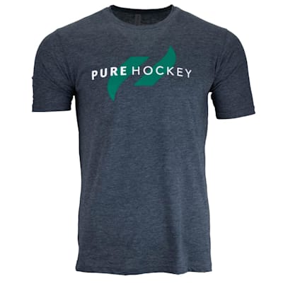  (Pure Hockey Classic Tee 2.0 - Denim - Adult)