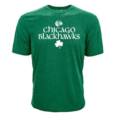 Chicago blackhawks green t shirt on sale