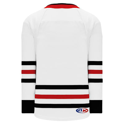  (Athletic Knit H550B Gamewear Hockey Jersey - Chicago Blackhawks - Junior)