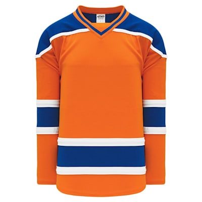  (Athletic Knit H550B Gamewear Hockey Jersey - Edmonton Oilers - Junior)