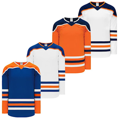  (Athletic Knit H550B Gamewear Hockey Jersey - Edmonton Oilers - Junior)