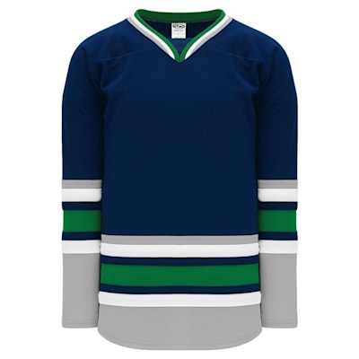  (Athletic Knit H550B Gamewear Hockey Jersey - Hartford Whalers - Junior)