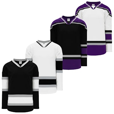  (Athletic Knit H550B Gamewear Hockey Jersey - Los Angeles Kings - Junior)