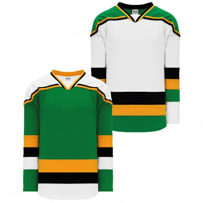  (Athletic Knit H550B Gamewear Hockey Jersey - North Stars - Junior)