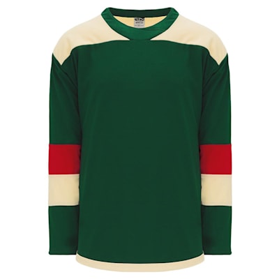  (Athletic Knit H550B Gamewear Hockey Jersey - Minnesota Wild - Senior)