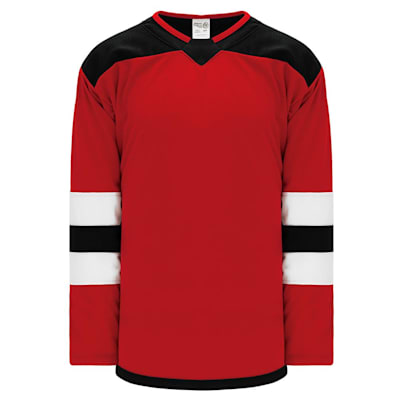  (Athletic Knit H550B Gamewear Hockey Jersey - New Jersey Devils - Junior)