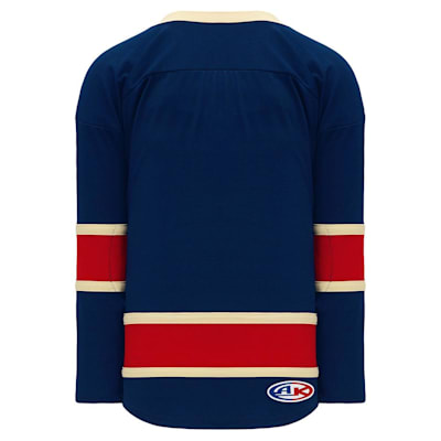  (Athletic Knit H550B Gamewear Hockey Jersey - New York Rangers - Senior)