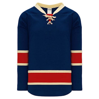 Athletic Knit H550B Gamewear Hockey Jersey - New York